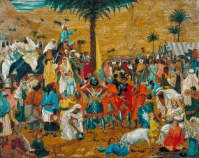 La huida de Egipto, Richard Dadd (1849)